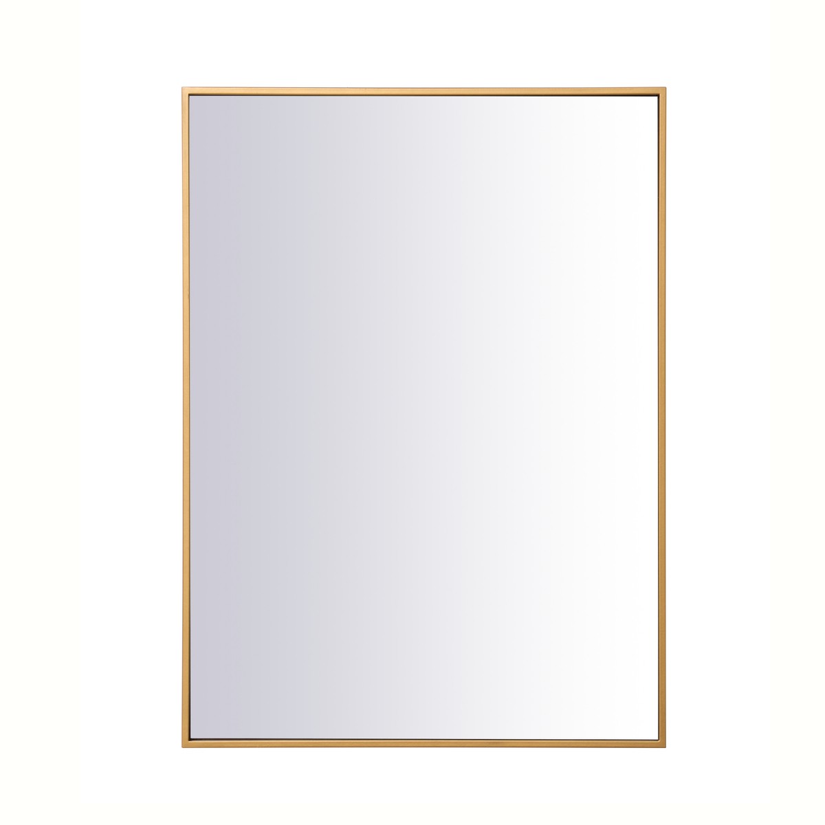 Elegant Lighting - MR42736BR - Mirror - Monet - Brass