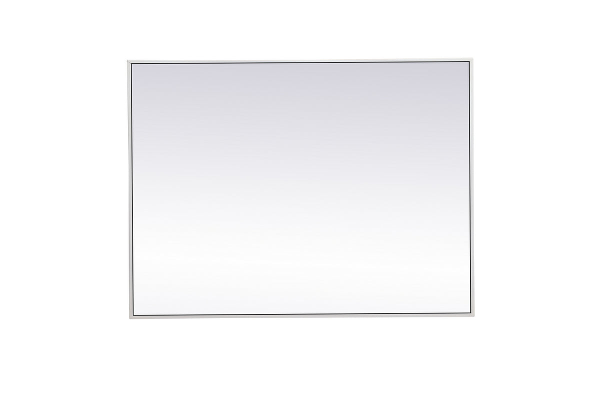 Elegant Lighting - MR42736WH - Mirror - Monet - White