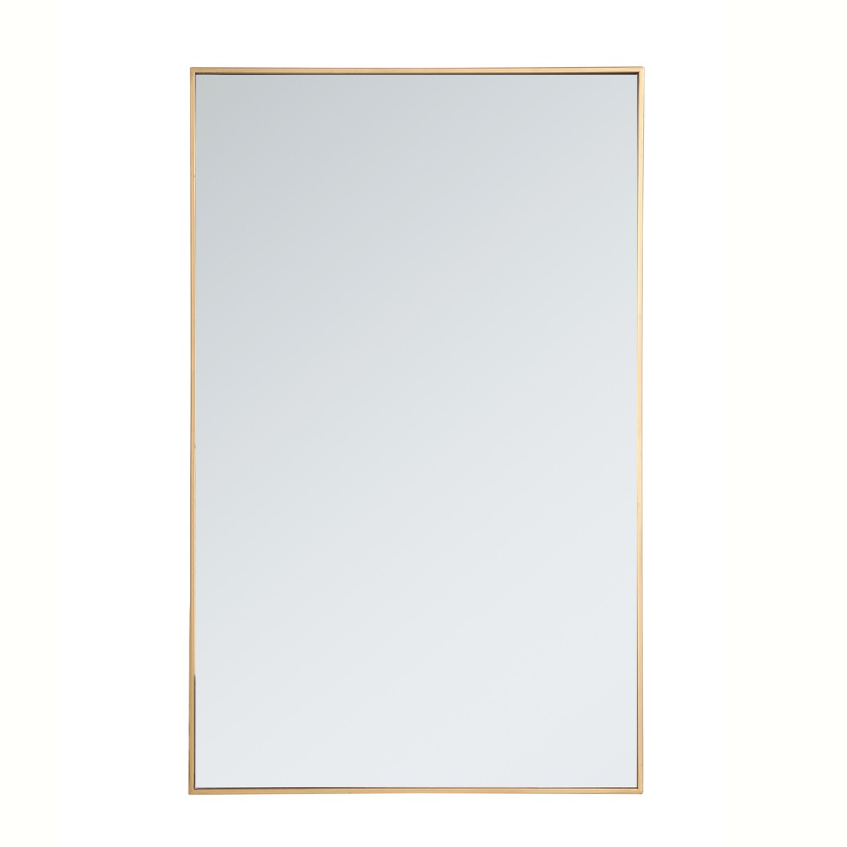 Elegant Lighting - MR43048BR - Mirror - Monet - Brass