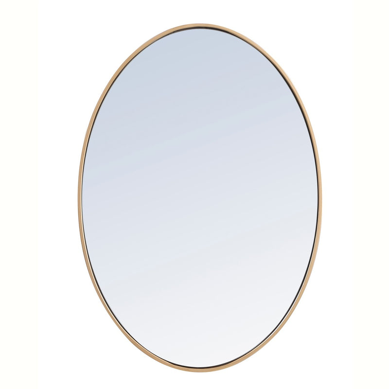 Elegant Lighting - MR4624BR - Mirror - Decker - Brass