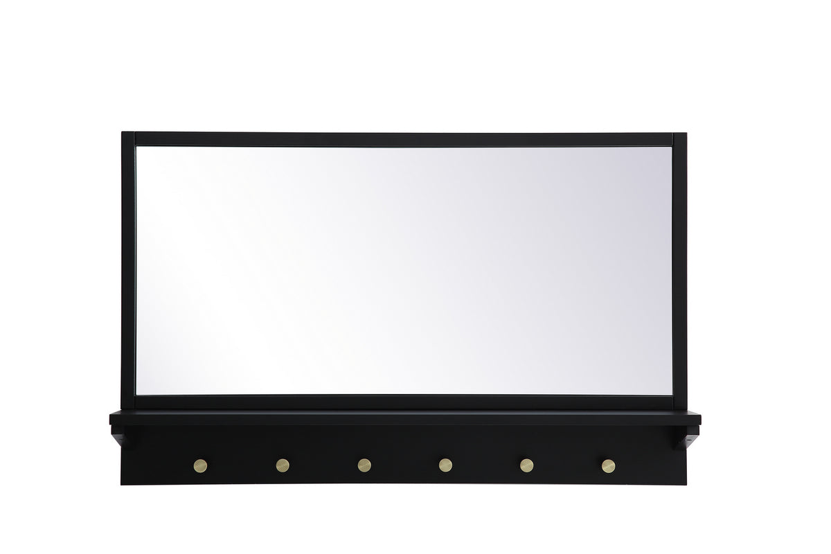 Elegant Lighting - MR503421BK - Mirror - Elle - Black