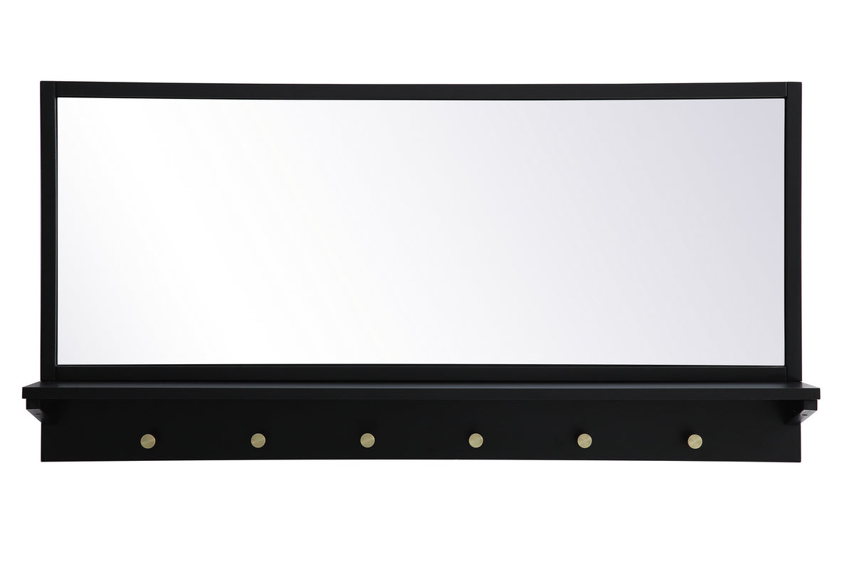 Elegant Lighting - MR504221BK - Mirror - Elle - Black