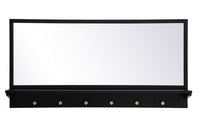 Elegant Lighting - MR504221BK - Mirror - Elle - Black