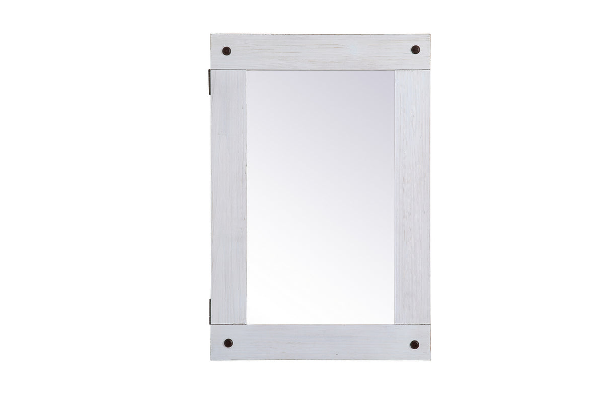 Elegant Lighting - MR562233WH - Medicine Cabinet - Waverly - Antique White