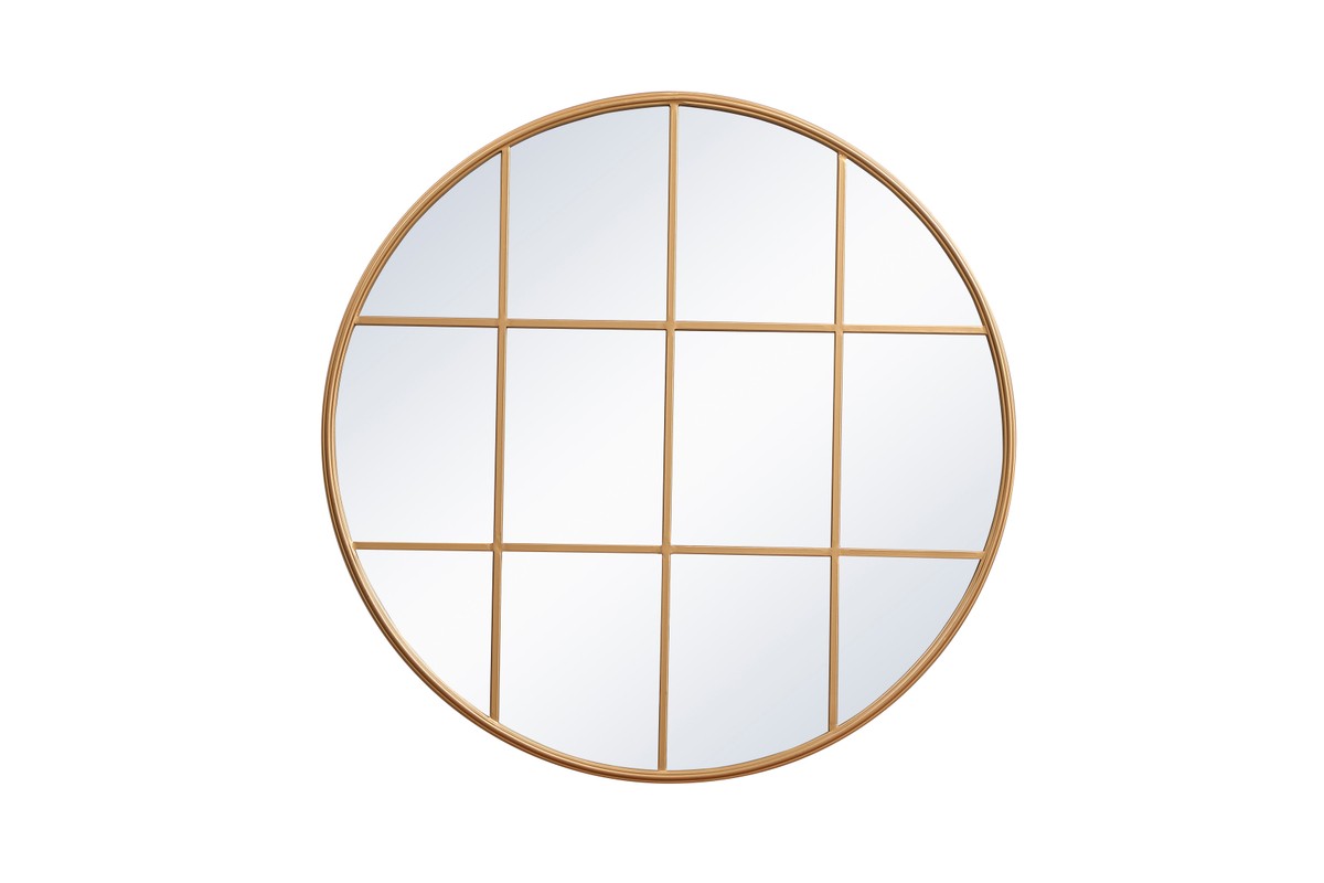 Elegant Lighting - MR634242BR - Mirror - Motif - Brass