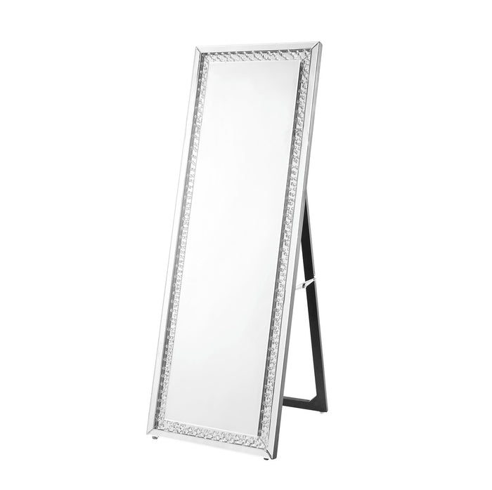 Elegant Lighting Standing Full Length Mirror from the Modern collection in Clear finish