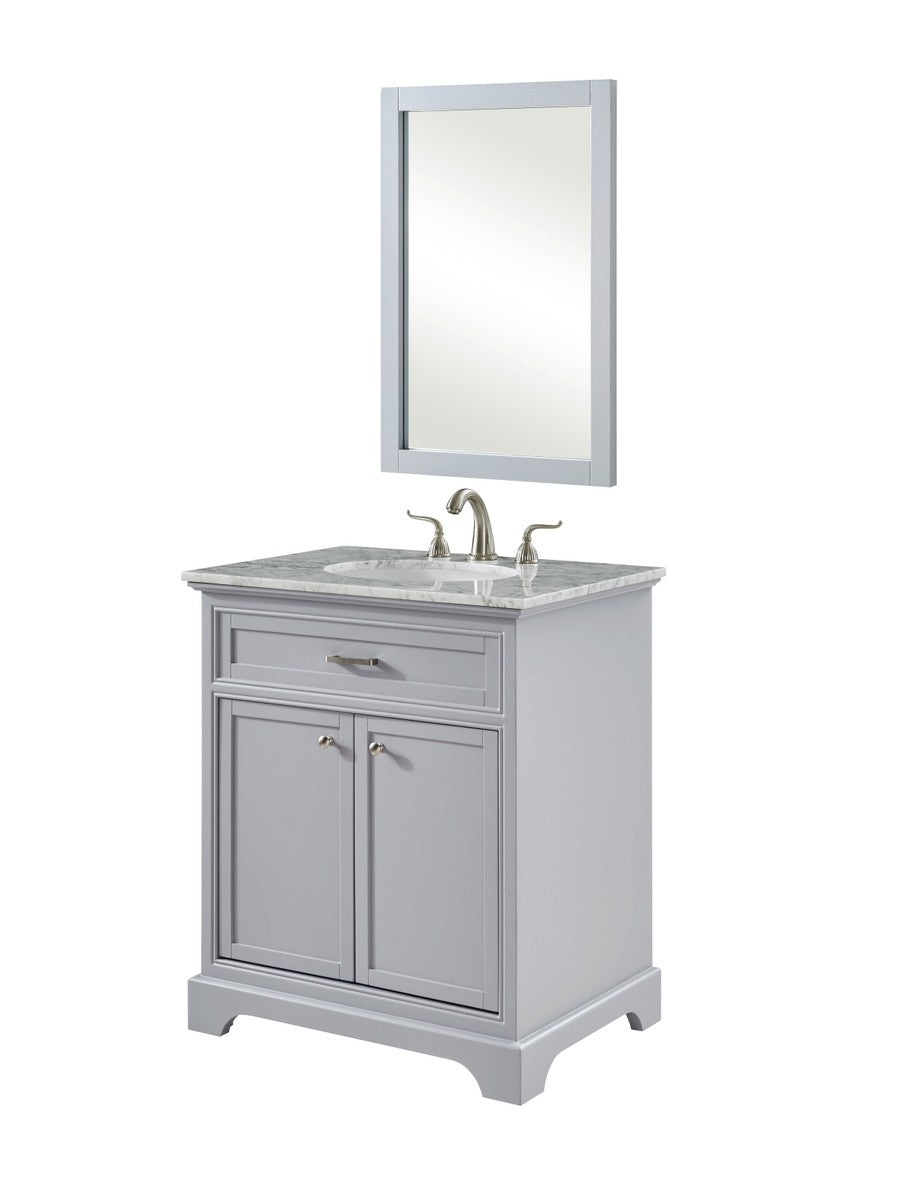 Elegant Lighting - VF15030GR - Single Bathroom Vanity Set - Americana - Light Grey
