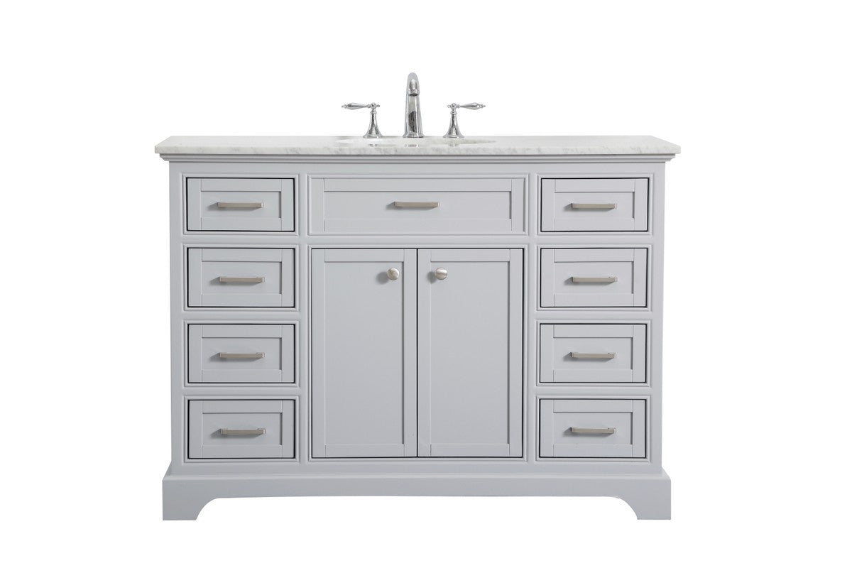 Elegant Lighting - VF15048GR - Single Bathroom Vanity Set - Americana ...
