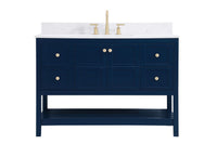 Elegant Lighting - VF16448BL-BS - Bathroom Vanity Set - Theo - Blue