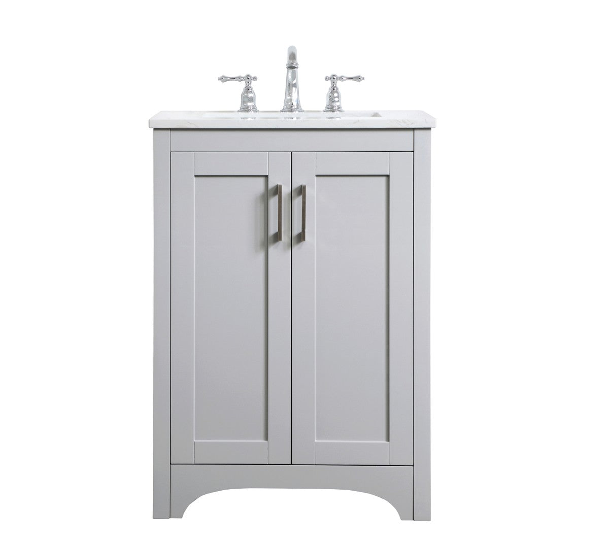 Elegant Lighting - VF17024GR - Single Bathroom Vanity - Moore - Grey ...