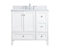 Elegant Lighting - VF18036WH-BS - Bathroom Vanity Set - sommerville - White