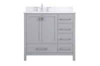 Elegant Lighting - VF18836GR-BS - Bathroom Vanity Set - Irene - Gray