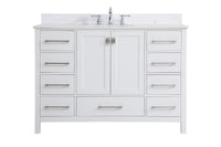 Elegant Lighting - VF18848WH-BS - Bathroom Vanity Set - Irene - White