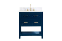 Elegant Lighting - VF19030BL-BS - Bathroom Vanity Set - Sinclaire - Blue