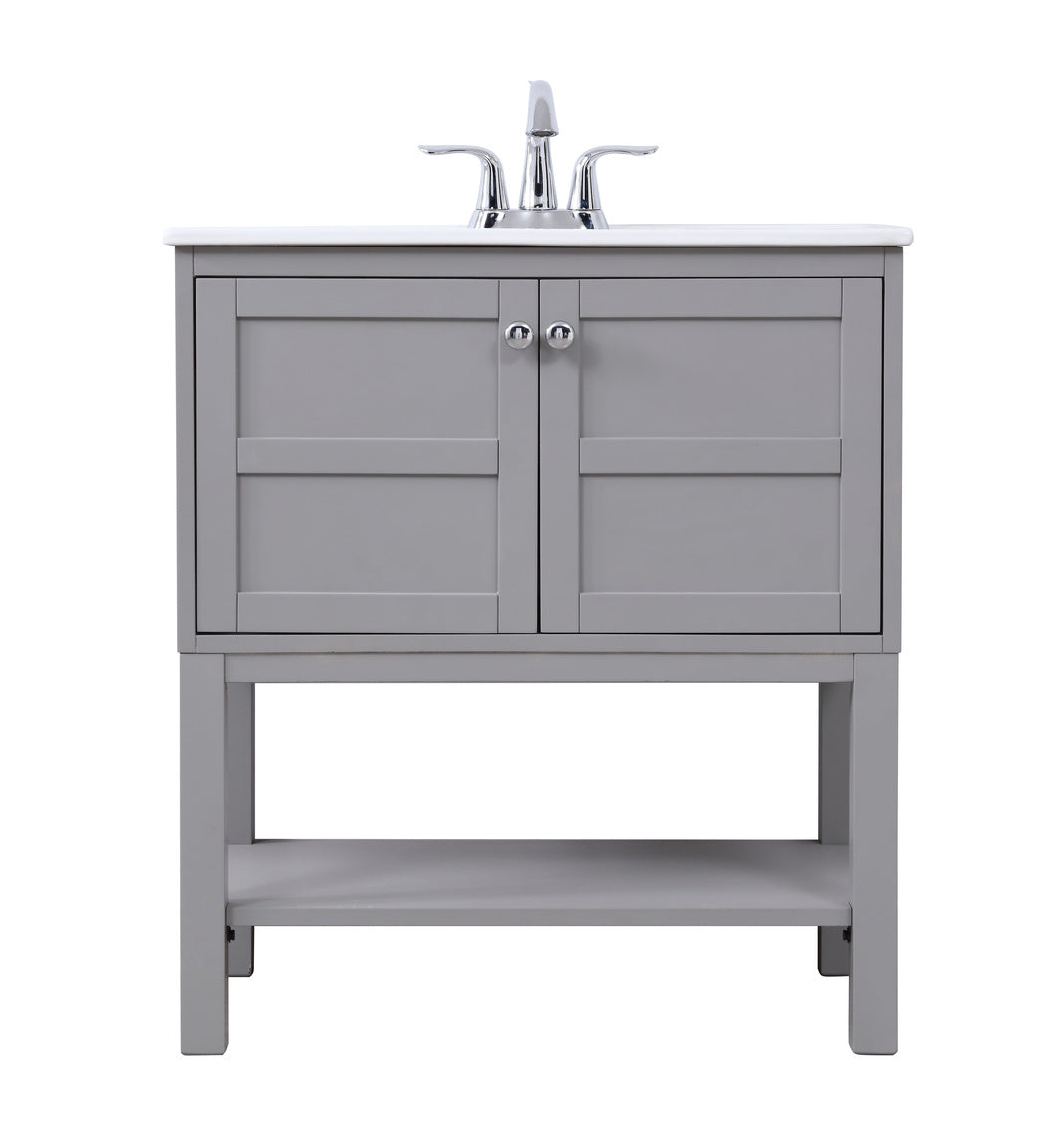 Elegant Lighting - VF2530GR - Single Bathroom Vanity Set - Mason - Grey
