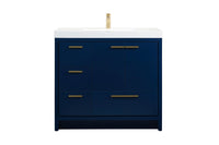 Elegant Lighting - VF46036MBL - Bathroom Vanity Set - Wyatt - Blue