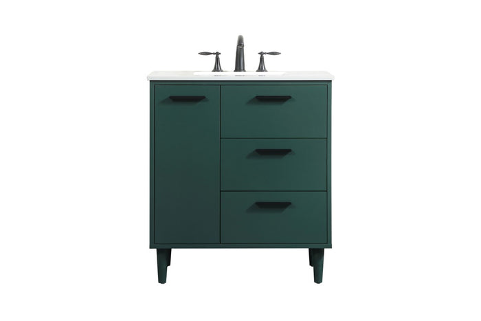 Elegant Lighting - VF47030MGN - Vanity Sink Set - Baldwin - Green