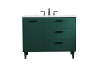 Elegant Lighting - VF47042MGN - Vanity Sink Set - Baldwin - Green