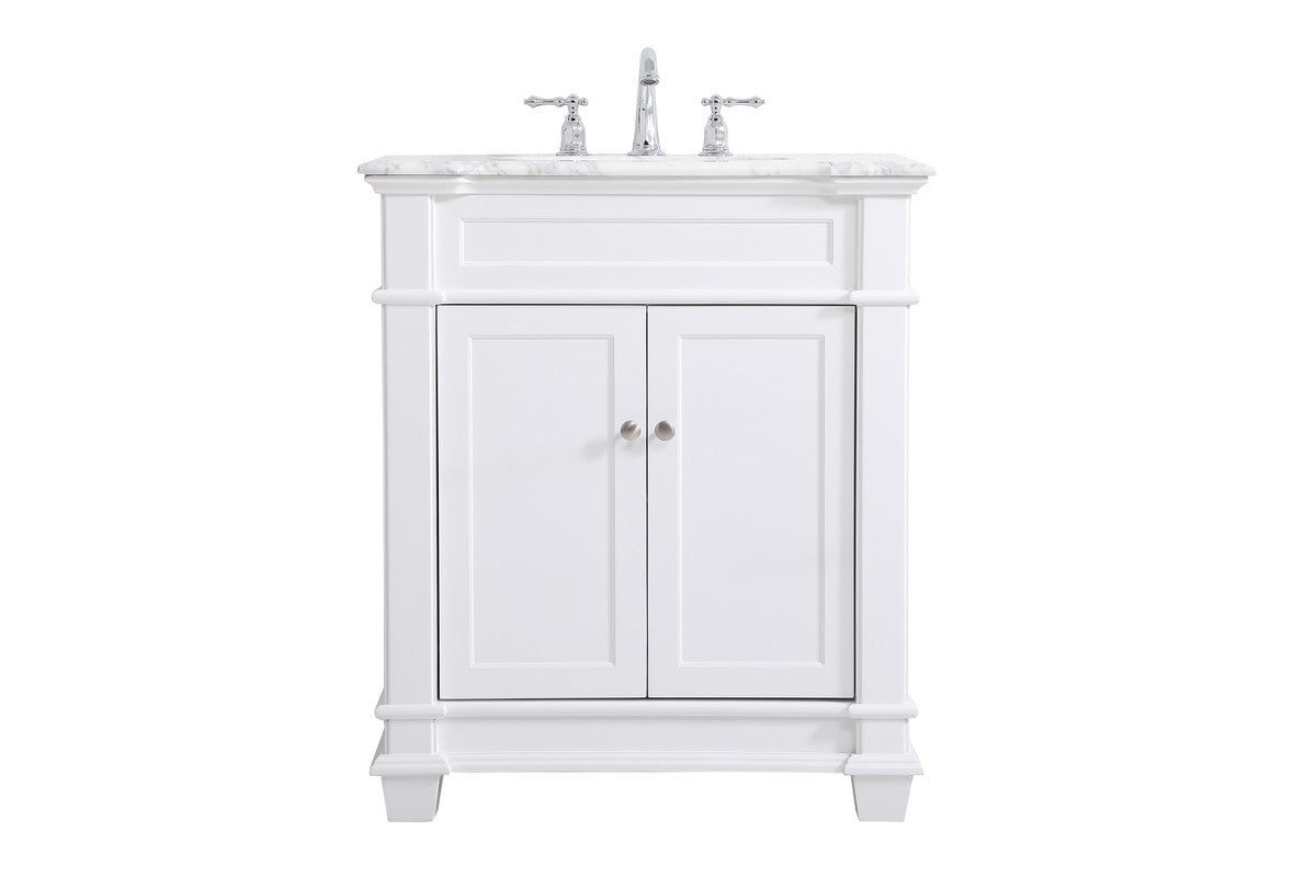 Elegant Lighting - VF50030WH - Bathroom Vanity Set - Wesley - White ...