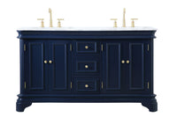 Elegant Lighting - VF52060DBL - Bathroom Vanity Set - Kameron - Blue