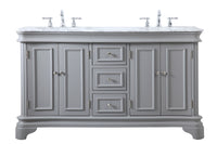 Elegant Lighting - VF52060DGR - Bathroom Vanity Set - Kameron - Grey