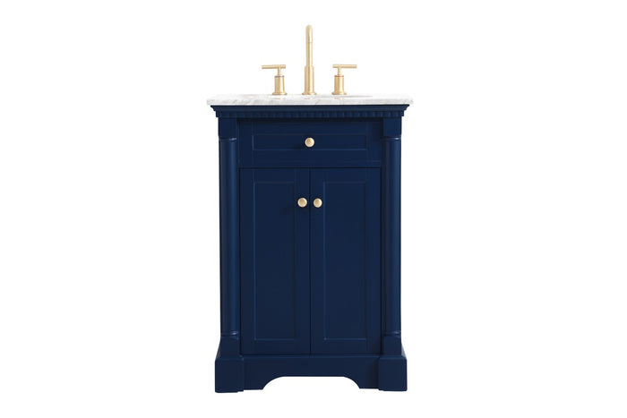 Elegant Lighting - VF53024BL - Bathroom Vanity Set - Clarence - Blue