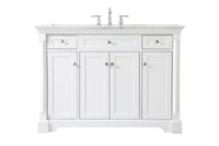Elegant Lighting - VF53048WH - Bathroom Vanity Set - Clarence - White