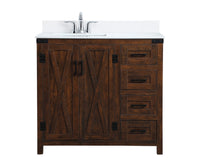 Elegant Lighting - VF90236EX-BS - Bathroom Vanity Set - Grant - Expresso
