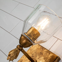 Lucas + McKearn - BB1000G-1-F1G - One Light Wall Sconce - Felice - Gold