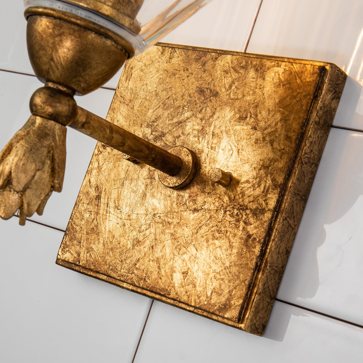Lucas + McKearn - BB1000G-1-F1G - One Light Wall Sconce - Felice - Gold