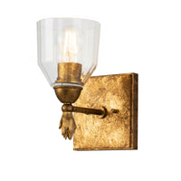Lucas + McKearn - BB1000G-1-F1G - One Light Wall Sconce - Felice - Gold