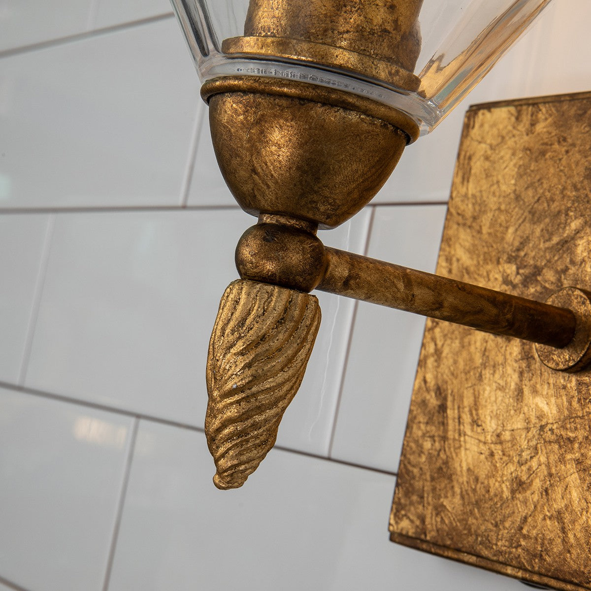 Lucas + McKearn - BB1000G-1-F2G - One Light Wall Sconce - Felice - Gold