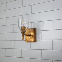 Lucas + McKearn - BB1000G-1-F2G - One Light Wall Sconce - Felice - Gold