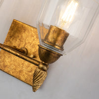 Lucas + McKearn - BB1000G-2-F2G - Two Light Vanity - Felice - Gold