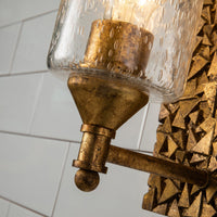 Lucas + McKearn - BB1158G-1 - One Light Wall Sconce - Mosaic - Gold