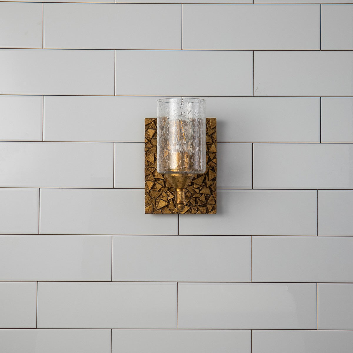 Lucas + McKearn - BB1158G-1 - One Light Wall Sconce - Mosaic - Gold