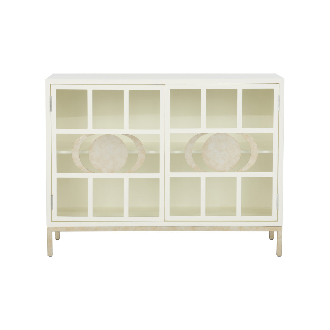 Chelsea House Ficino Bookshelf - White