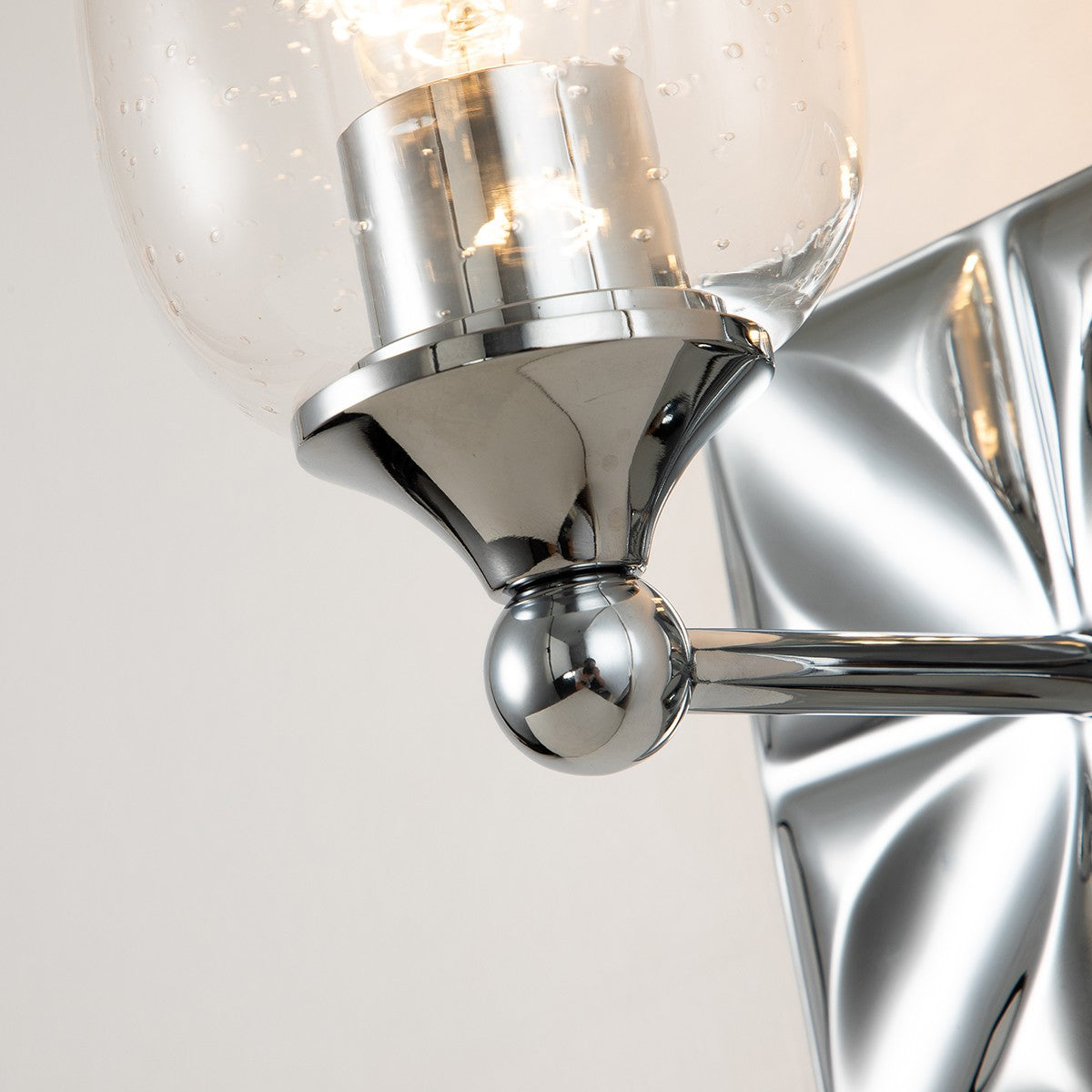 Lucas + McKearn - BB1300PC-1 - One Light Wall Sconce - Epsilon - Polished Chrome