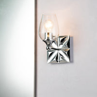 Lucas + McKearn - BB1300PC-1 - One Light Wall Sconce - Epsilon - Polished Chrome