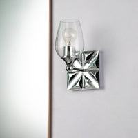 Lucas + McKearn - BB1300PC-1 - One Light Wall Sconce - Epsilon - Polished Chrome