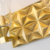 Lucas + McKearn - BB1302AGB-2 - Two Light Vanity - Alpha - Aged Brass