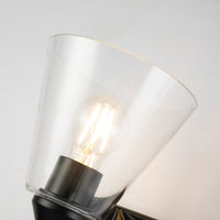 Lucas + McKearn - BB1302MB-1 - One Light Wall Sconce - Alpha - Matte Black