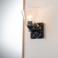 Lucas + McKearn - BB1302MB-1 - One Light Wall Sconce - Alpha - Matte Black
