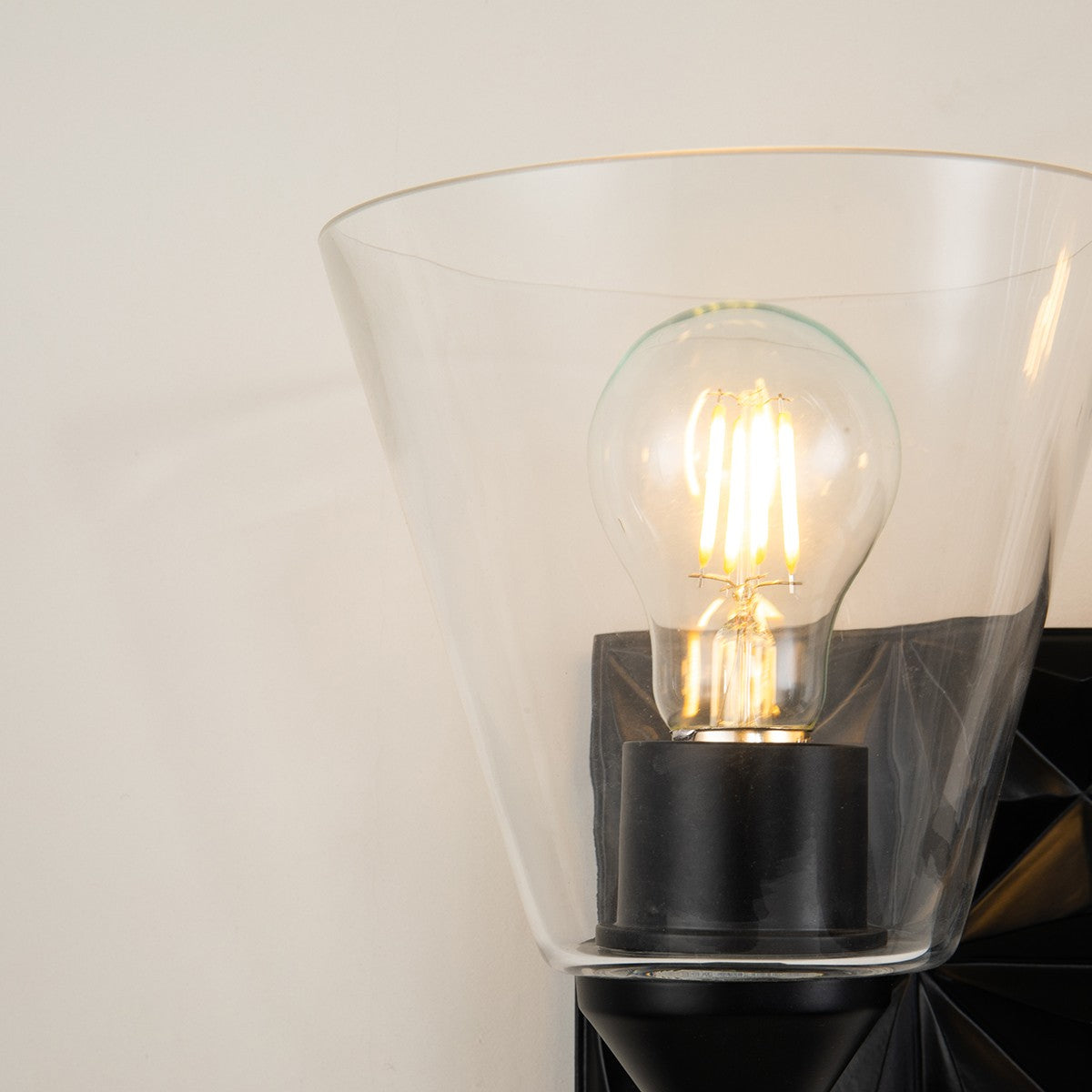 Lucas + McKearn - BB1302MB-2 - Two Light Vanity - Alpha - Matte Black