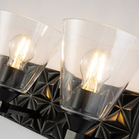 Lucas + McKearn - BB1302MB-3 - Three Light Vanity - Alpha - Matte Black