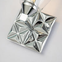 Lucas + McKearn - BB1302PC-1 - One Light Wall Sconce - Alpha - Polished Chrome