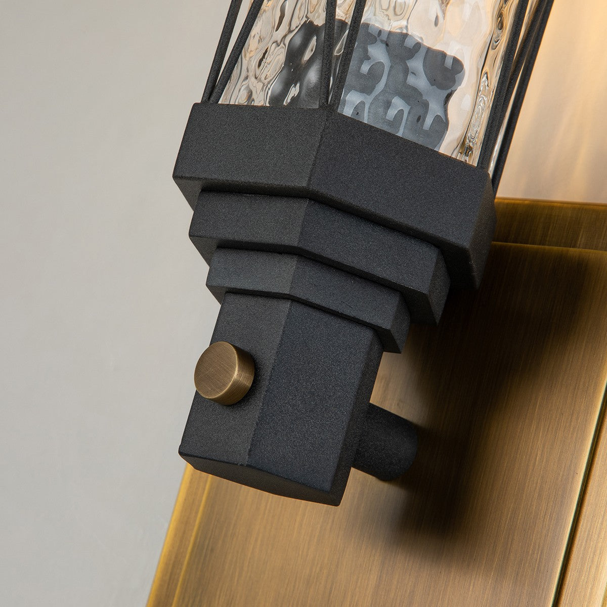 Lucas + McKearn - BB81000ATB-1 - One Light Wall Sconce - Abbey - Weather Zinc+ Atb