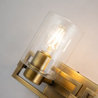 Lucas + McKearn - BB90117ATB-2 - Two Light Vanity - Estes - Antique Brass