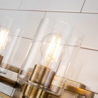Lucas + McKearn - BB90117ATB-2 - Two Light Vanity - Estes - Antique Brass