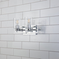 Lucas + McKearn - BB90117PC-2 - Two Light Vanity - Estes - Polished Chrome